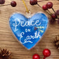 HAND PAINTED CHRISTMAS BAUBLE | Peace on Earth Dove