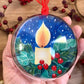 HAND PAINTED CHRISTMAS BAUBLE | Light of the World