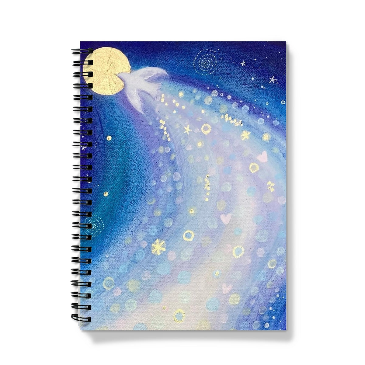 SPIRAL BOUND NOTEBOOK | Bless the Roof and Chimneys Tall