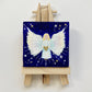 CHRISTMAS ANGEL | Original miniature painting- SOLD