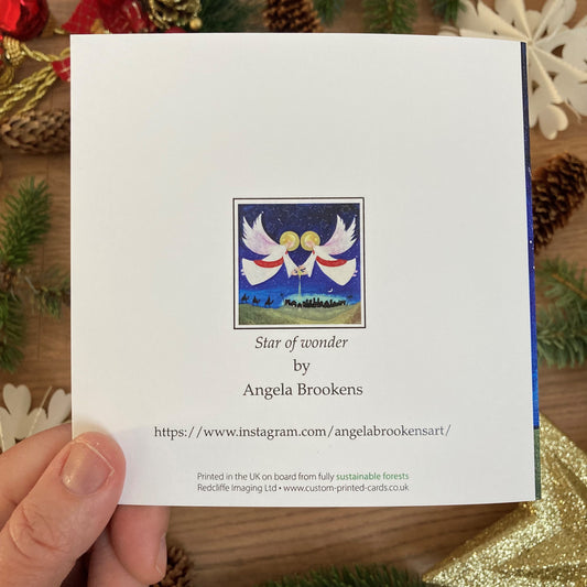 CHRISTMAS CARD SET OF 3 | Nativity Christmas cards
