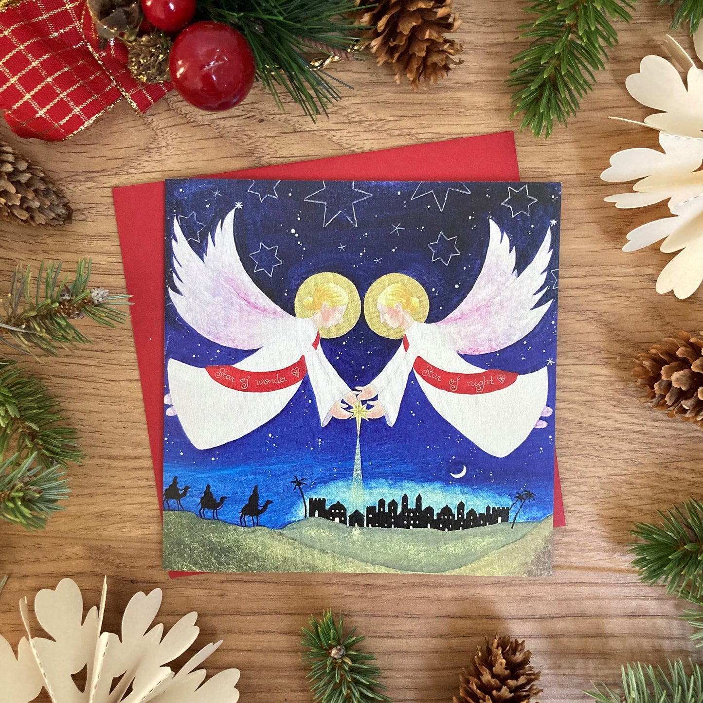 CHRISTMAS CARD SET OF 3 | Nativity Christmas cards