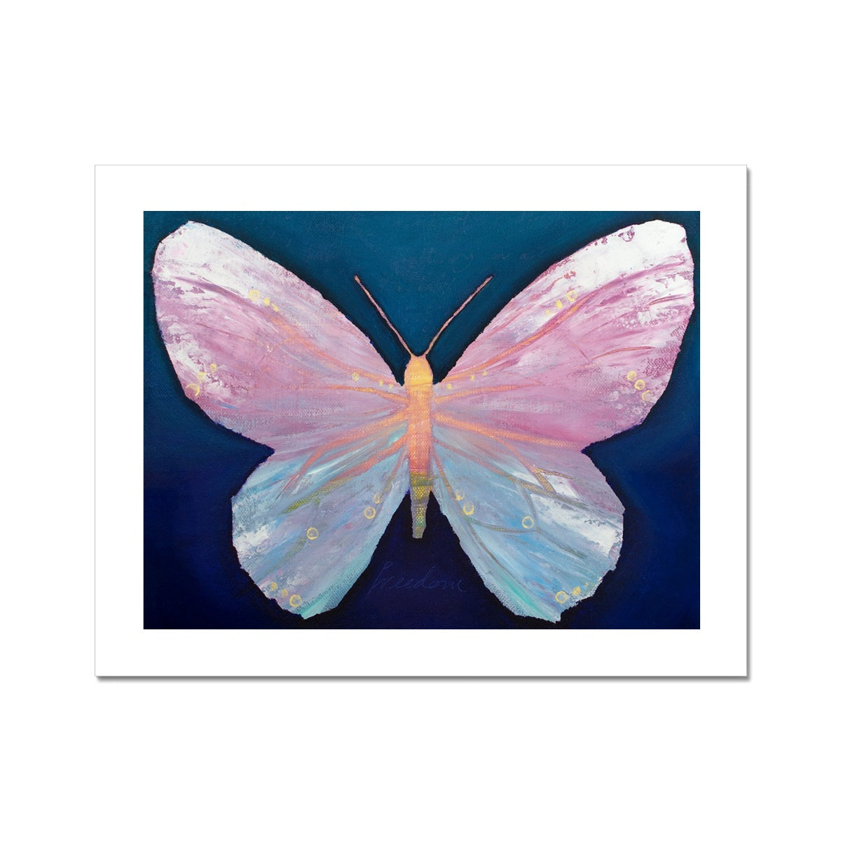 READY TO FLY | Hand Embellished Fine Art Giclée Print