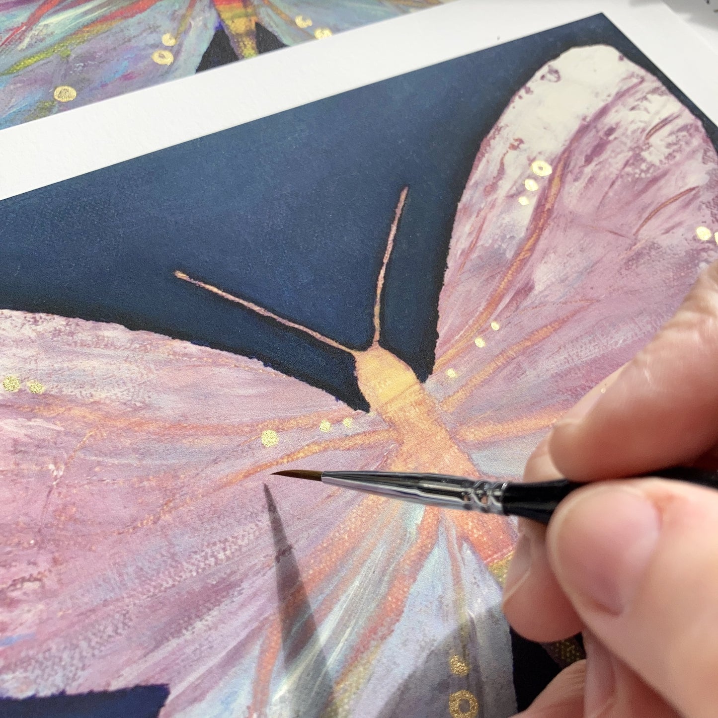 READY TO FLY | Hand Embellished Fine Art Giclée Print