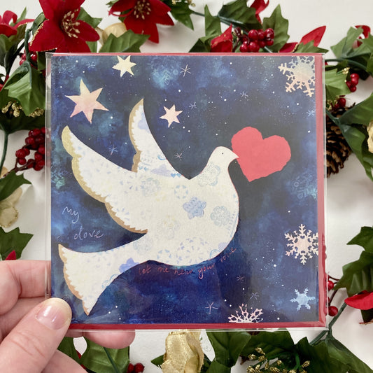 CHRISTMAS CARD | Peace and Love