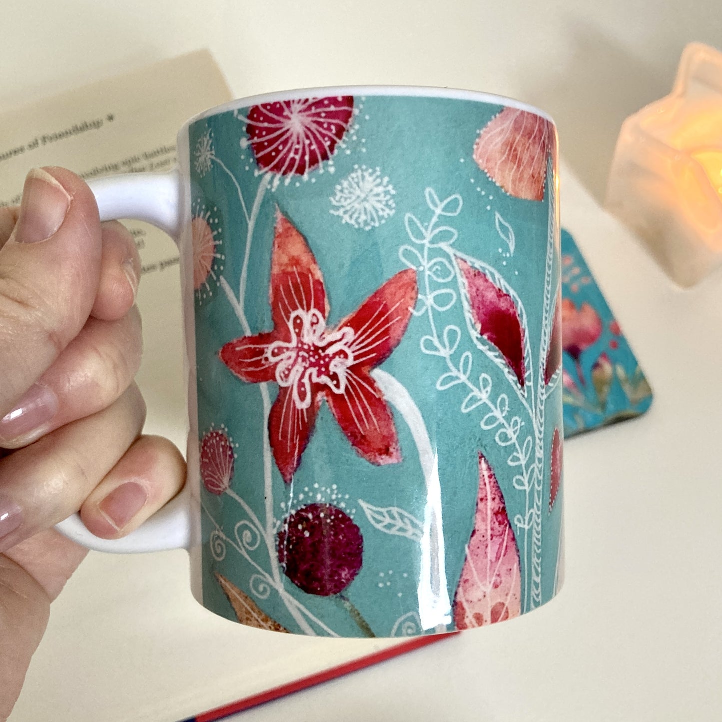 CERAMIC MUG & COASTER GIFT SET | Rooted in Love