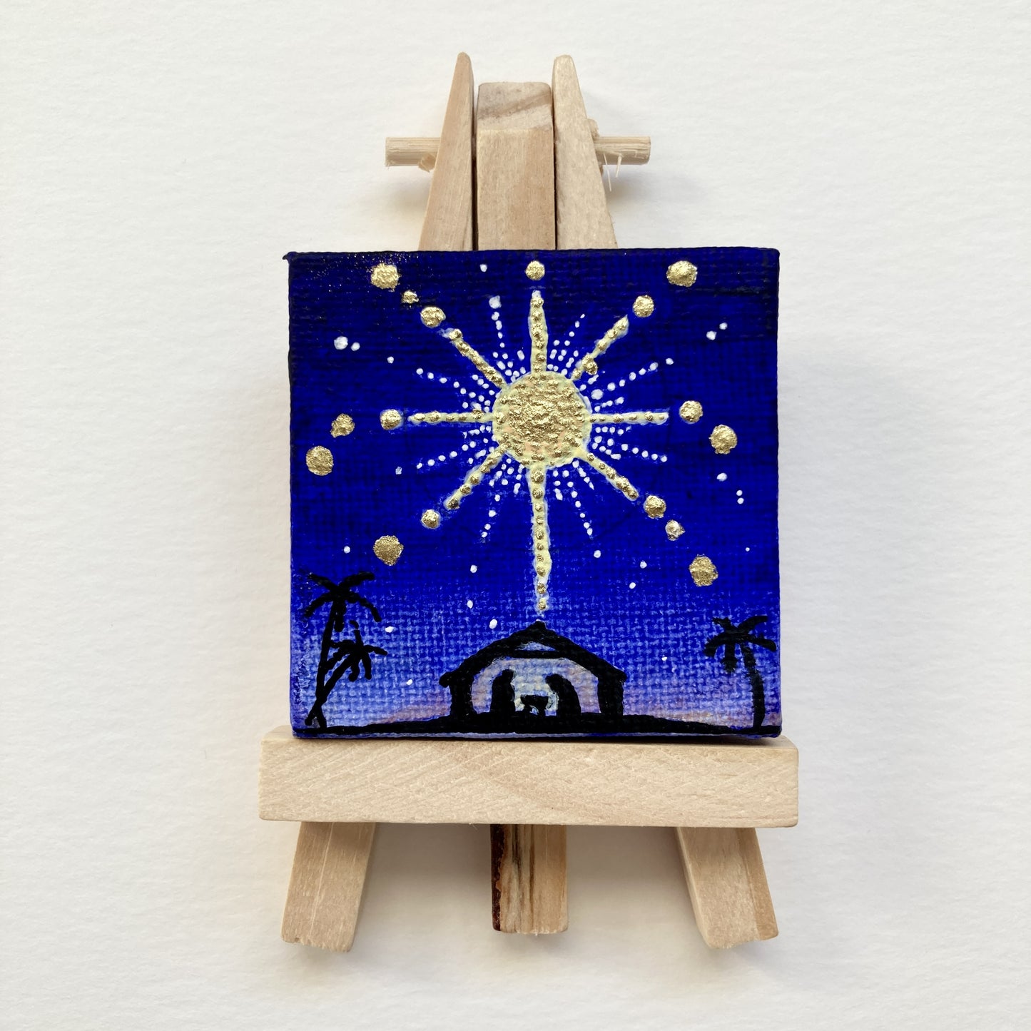 STAR OF WONDER | Original miniature painting